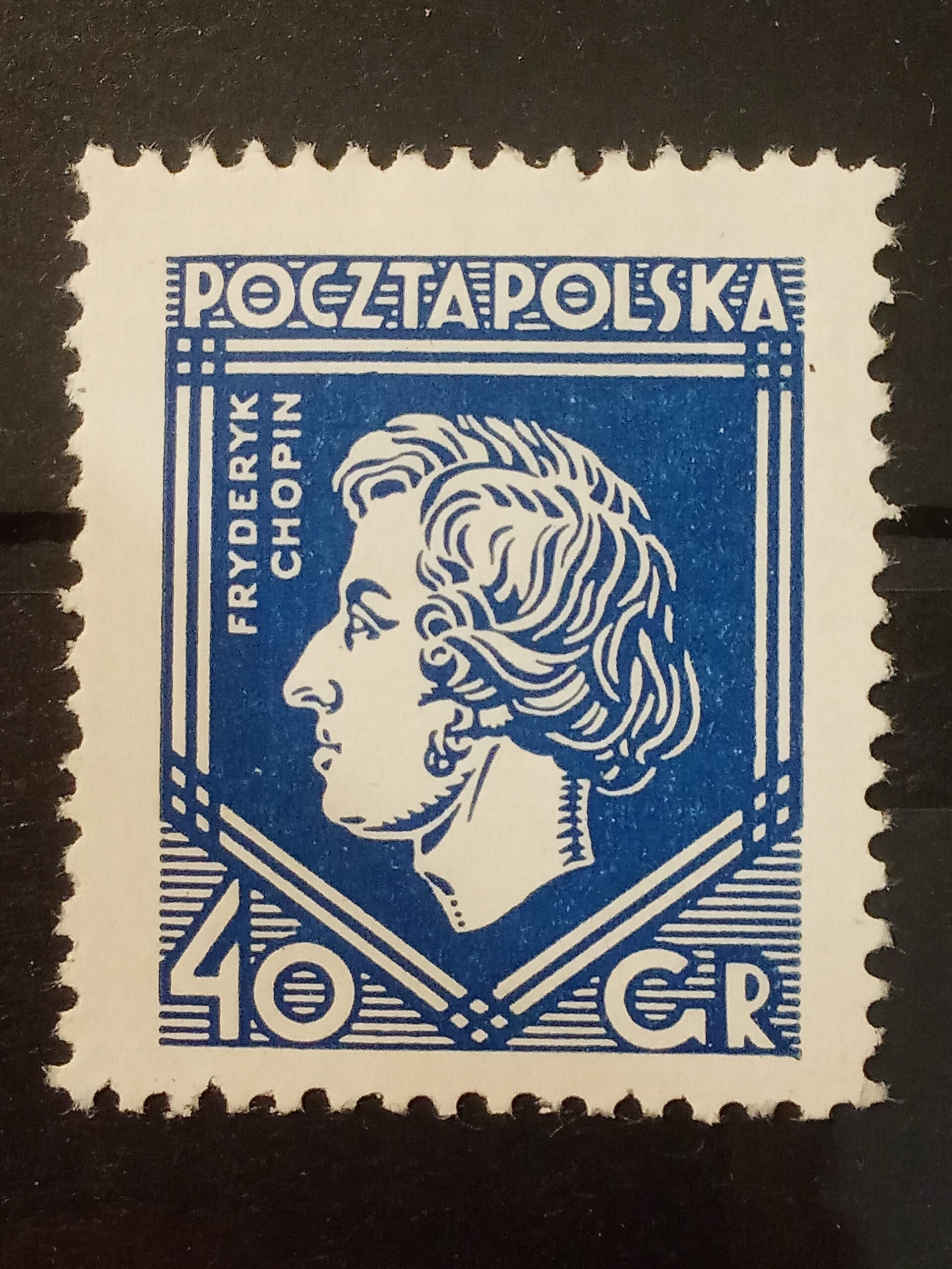 Seria polskich znaczków międzywojennych o wysokich walorach artystycznych z portretami postaci historycznych